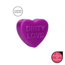 Savon Coeur Lavende - Dirty Love pas cher