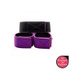 Menottes reversibles Noir-Violet Ouch