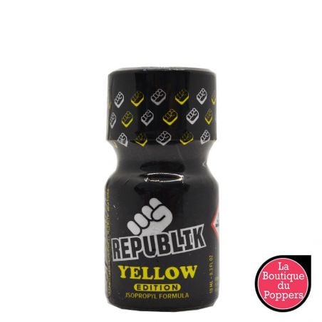 Poppers Republik Yellow Propyl 10ml pas cher