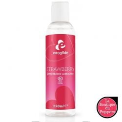 Lubrifiant Arôme Fraise Easyglide - 150mL pas cher