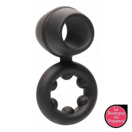 Ballstretcher Silicone Magnum Alpha Noir pas cher