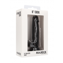 Gode réaliste avec testicules Realrock 20x4cm