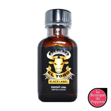 Poppers El Toro Black Label 25ml Pentyl