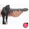 Gode ceinture Twisted Hollow Strap-On 20x4cm Ouch