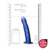 Gode ceinture Twisted Hollow Strap-On Bleu 20x4cm Ouch