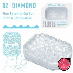 Gaine de masturbation Uni 02 Diamond