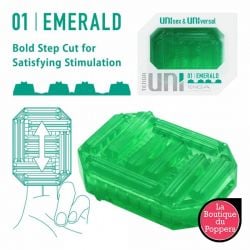 Gaine de masturbation Uni 01 Emerald