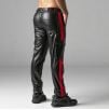 Pantalon MASSIVE RUDE Noir-Rouge