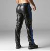 Pantalon MASSIVE RUDE Noir-Bleu