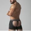 Boxer Bottomless WATCH IT HARD Noir-Blanc