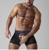 Boxer Bottomless WATCH IT HARD Noir-Bleu