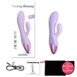 Vibro Rabbit Funky Bunny Love to Love Mauve