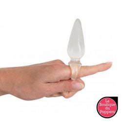 Plug Finger Transparent 7 x 2.5 cm