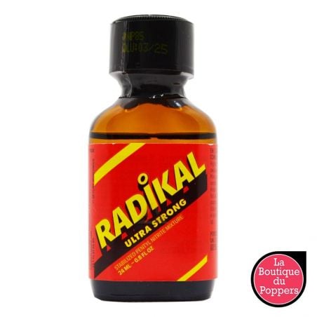 Poppers Radikal Ultra Strong 24ml Pentyl pas cher