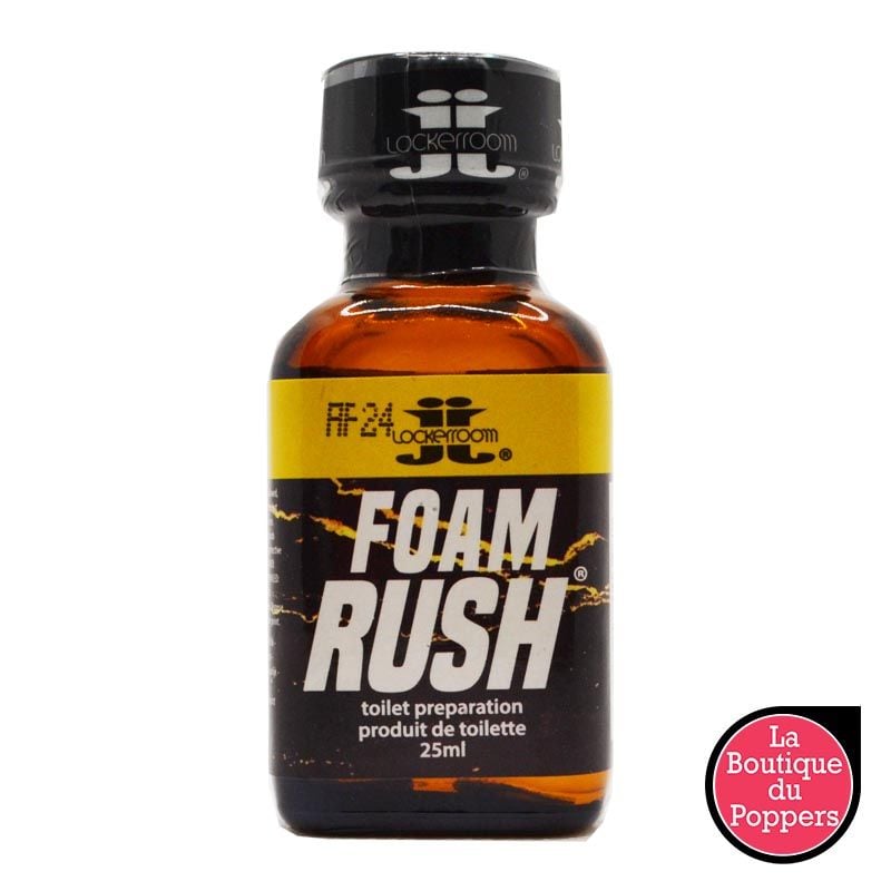 Poppers Foam Rush Lockerroom 25ml Hexyl