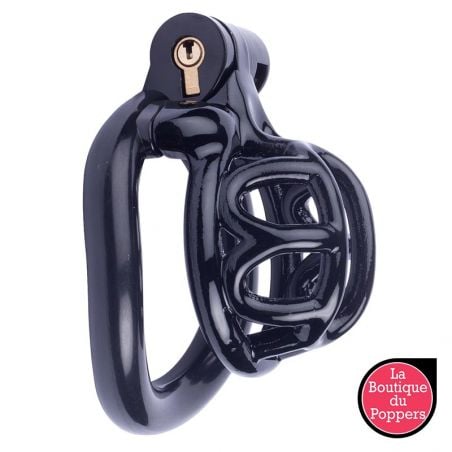 Cage de chasteté courte Lyfy 4 x 3.3cm Noire pas cher