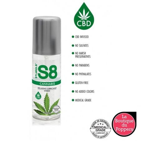 Lubrifiant CBD S8 125ml