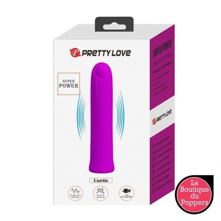 Mini-Vibro Curtis Pretty Love 10 x 2cm Violet