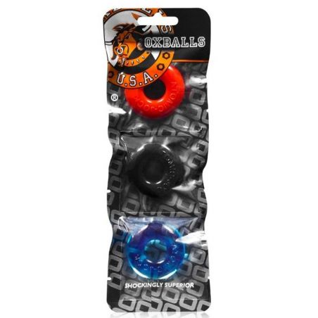 Pack de 3 mini cockrings Oxballs