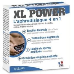 Stimulant Erection XL Power 10 gélules pas cher