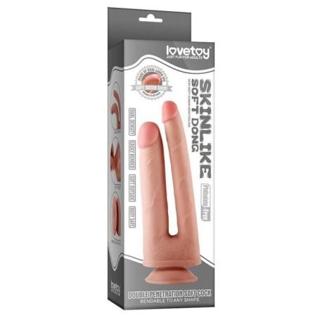 Double Gode SkinLike 18 x 3.5 cm