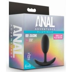 Plug Anal Adventures Vibra Slim Medium 9 x 4cm