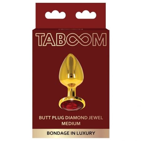 Plug bijou anal Jewel Taboom 7.5 x 3.3cm