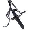 Bâillon avec gode Strap Dick 12cm