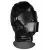 Cagoule avec Masque et Bâillon Blind Mask Gag Noire