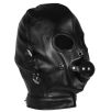 Cagoule avec Masque et Bâillon Blind Mask Gag Noire