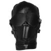 Cagoule avec Masque et Bâillon Blind Mask Gag Noire