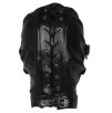 Cagoule avec Masque et Bâillon Blind Mask Gag Noire