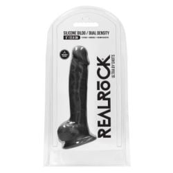 Gode Silicone realrock ventouse 18 x 4.5 cm