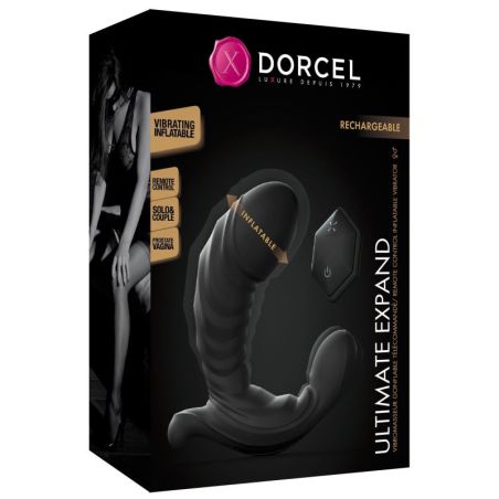 Stimulateur de prostate Vibrant et Gonflable Ultimate Expand Dorcel 9 x 5cm