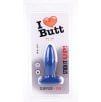 Plug Slim M I Love Butt 11 x 3.7 cm Bleu