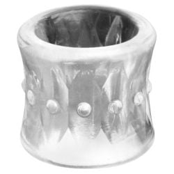 Ballstretcher souple Deep Stack 32 mm - Hauteur 50 mm Transparent pas cher