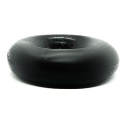 Cockring souple Chubby 20 mm Noir pas cher