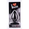 Plug Spade L I Love Butt 15 x 9 cm Noir