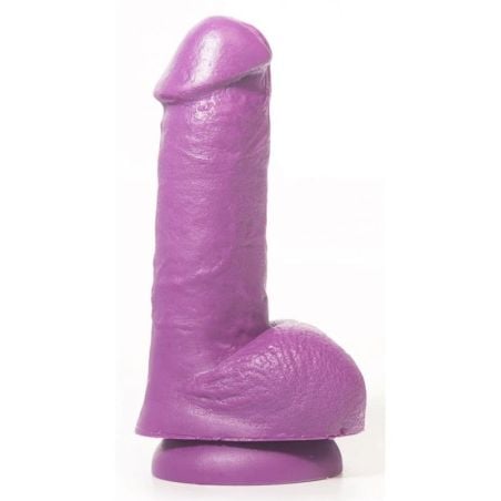 Gode réaliste P03 AARON 12 x 4.3 cm Violet pas cher