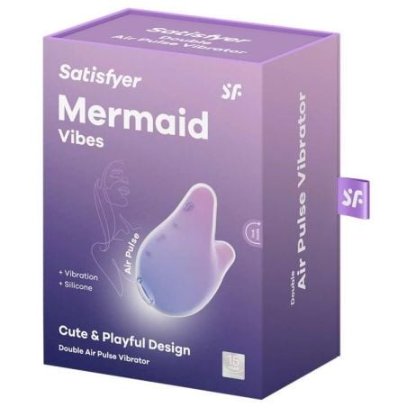 Stimulateur de Clitoris Mermaid Violet Rose Satisfyer