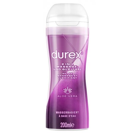 Lubrifiant Durex Play Massage 2 en 1 200mL pas cher