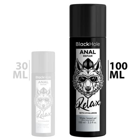 Lubrifiant Eau Anal Repair Black Hole 100ml pas cher