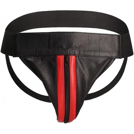 Jockstrap avec fermeture devant Rouge Ouch