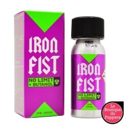 Poppers Iron Fist No Limit Butanol 24ml Pentyl