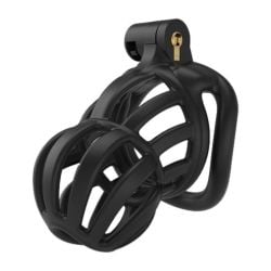 Cage de chasteté Narra 8 x 3.6cm Noir pas cher