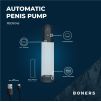 Pompe à pénis automatique Penis Auto Vacuum 19 x 6.5cm