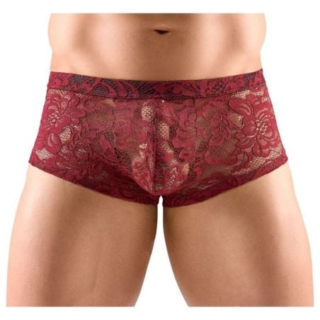 Boxer Flino Bordeaux - Taille : S pas cher