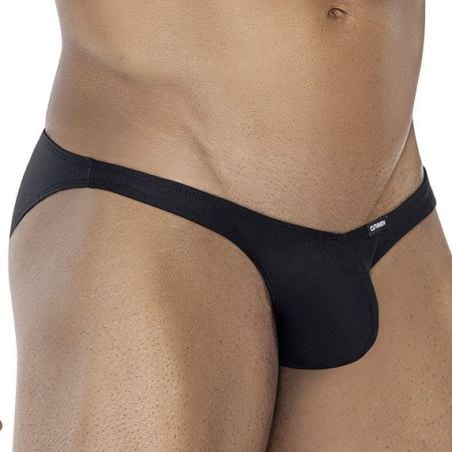 Slip Low Rise Bulge Noir - Taille : S pas cher