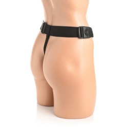 Bum-Tastic - Plug anal en silicone avec harnais et télécommande