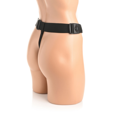 Bum-Tastic - Plug anal en silicone avec harnais et télécommande